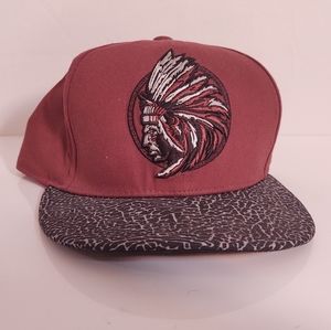 Sole addiction indian chief snapback hat
